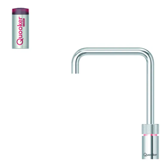 Quooker Nordic Square + Combi+ 2.2, Chroom