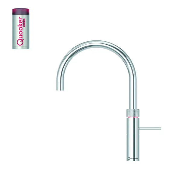 Quooker Fusion Round + Combi 2.2 Elektrisch, Chroom
