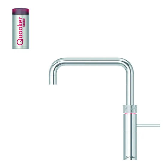 Quooker Fusion Square + Combi+ 2.2, Chroom