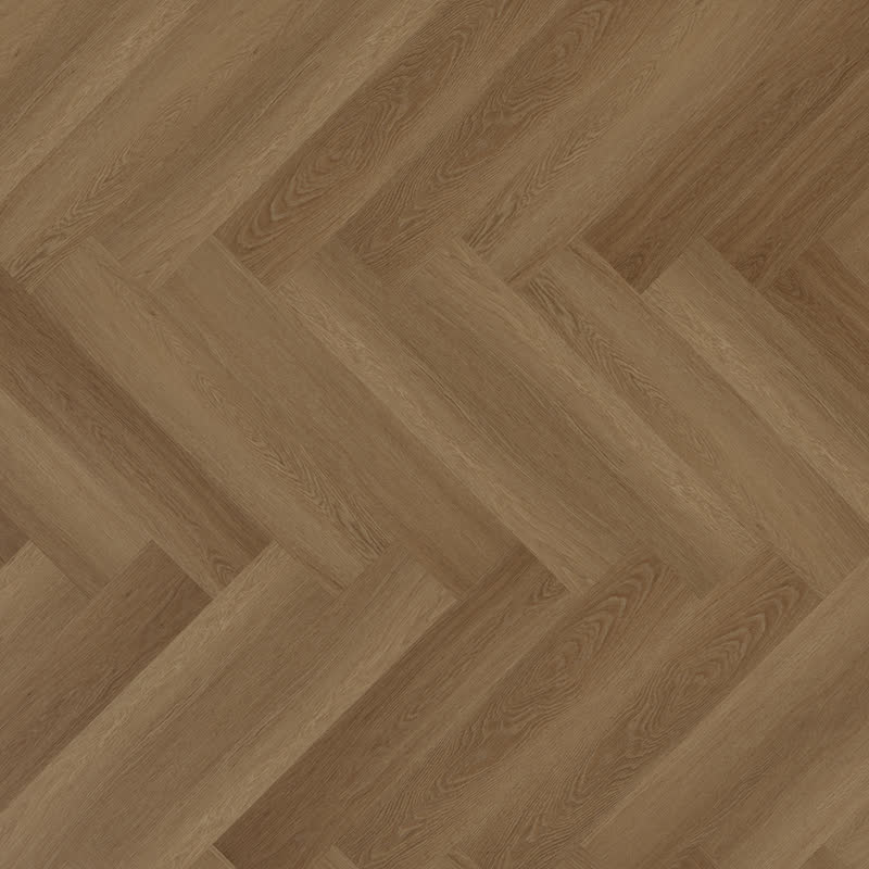 Kleurstaal van Room5 Hemmingway Oak als visgraat: Amerikaans eiken met voelbare structuur