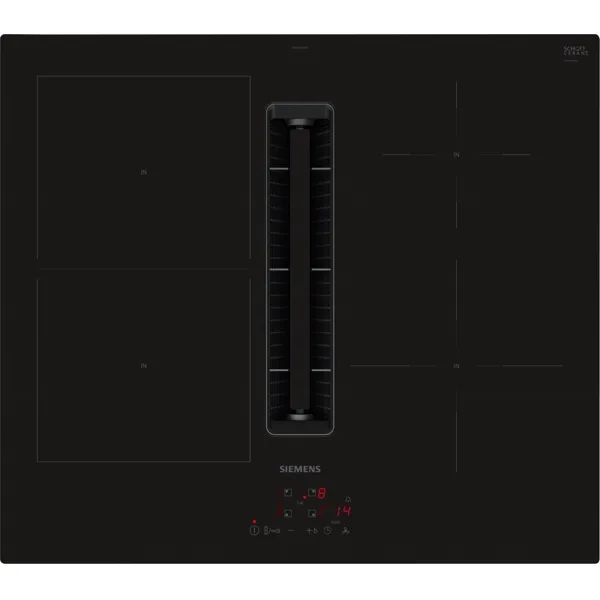 Siemens iQ300 inductiekookplaat 60 cm met afzuiging (combiAir)