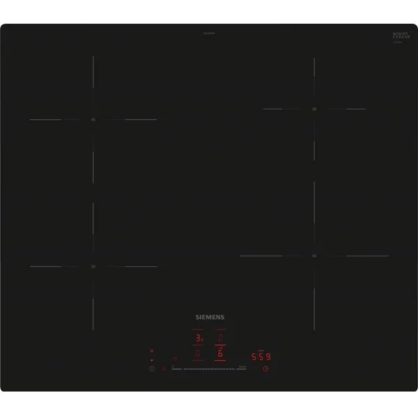 Siemens iQ100 inductiekookplaat 60 cm randloos met Home Connect