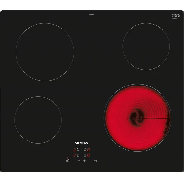 Siemens iQ100 keramische kookplaat 60 cm randloos