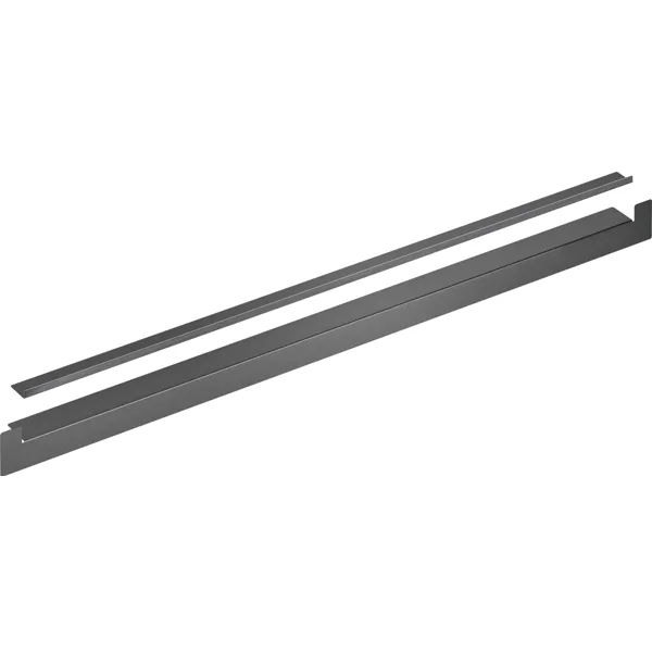 Decorstrips zwart, set van 2, voor oven en kastfront