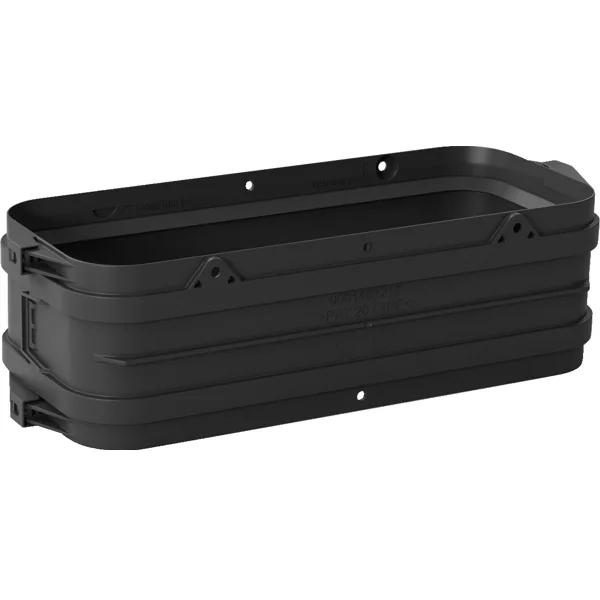 Buisverbinder voor plat kanaal