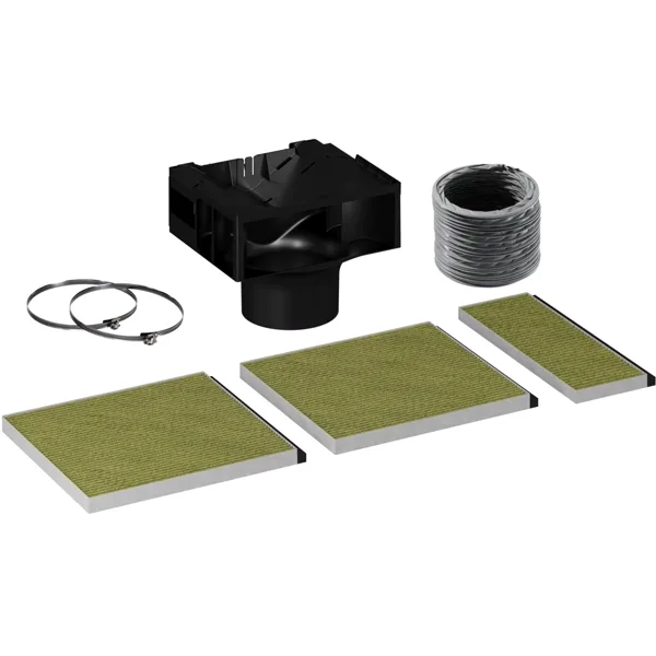cleanAir Plus recirculatieset voor schuine wandkappen