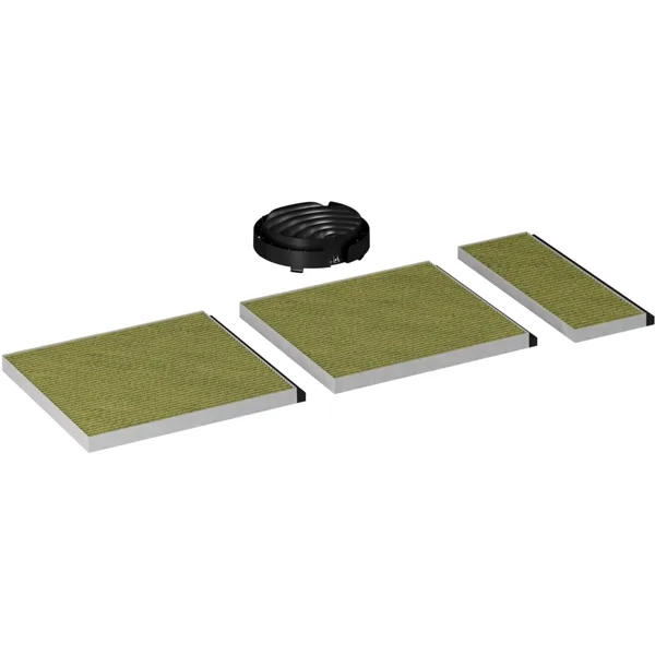 cleanAir Plus recirculatieset voor schuine wandkappen