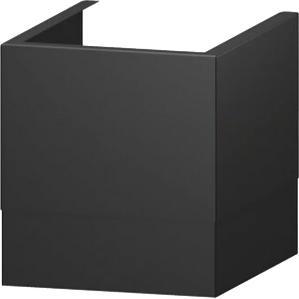 Schachtverlenging 187 tot 360 mm, mat zwart