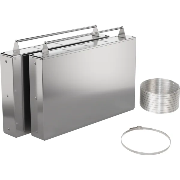 Recirculatieset met regenereerbaar koolfilter voor glassdraftAir 80 cm