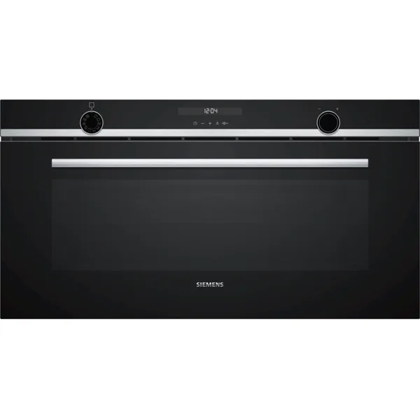 Siemens iQ500 inbouwoven 90 x 48 cm met katalytische wanden, inox