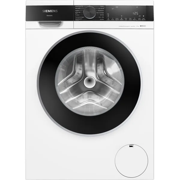 Siemens iQ500 wasmachine 9 kg, 1400 toeren, intelligentDosing